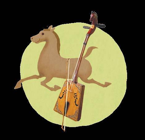 Сонирхолтойгоор сурцгаая 재미있게배워요 Морин хуур 마두금 마두금은국민적인사랑을받는몽골의전통악기예요. Морин хуур는말머리모양의현악기라는뜻이에요.