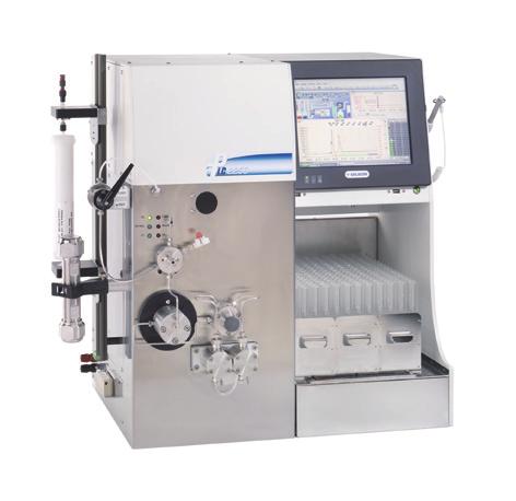 Automated Liquid Handlers PLC Purification system PLC(Personal Liquid Chromatography) Purification system은 매우 컴팩트한 디자인으로 작은 공간에도 쉽게 설치할 수 있으며, FLASH system 부터 Preparative HPLC system까지 여러 활용이 가능합니다.