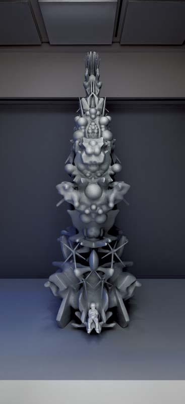 Throne, 2011, 혼합재료, 300x90.5x145.