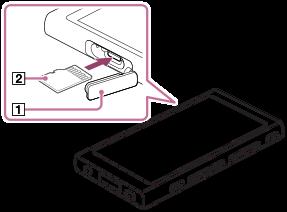 microsd 카드사용하기 이주제에는다음조작에대한지시사항이포함됩니다. Walkman 에 microsd 카드삽입하기. Walkman 에서 microsd 카드제거하기. Walkman 에서 microsd 카드포맷하기. Walkman 에서 microsd 카드를사용하려면먼저 Walkman 에서 microsd 카드를포맷해야합니다. 1 microsd 카드를삽입합니다.