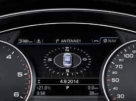 32 Equipment MMI and navigation systems Radio and TV systems Assistance systems Assistance systems Suspension/brakes 어댑티브에어서스펜션스포츠 (Audi S6) S 전용튜닝포함 : 4 개의휠전체에무한가변어댑티브댐핑시스템을갖춘전자제어식에어서스펜션.