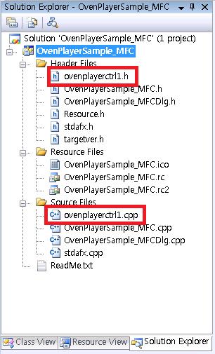OvenPlayer SDK for Windows Developer s Guide, Release 20 Wrapper Class 추가 및 사용 OvenPlayer SDK for Windows를 더 쉽게 사용할 수 있도록 Wrapper 클래스인 COvenPlayerWrapper 클래 스를 제공합니다 COvenPlayerWrapper 클래스는