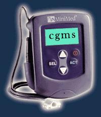 blood glucose meter within a