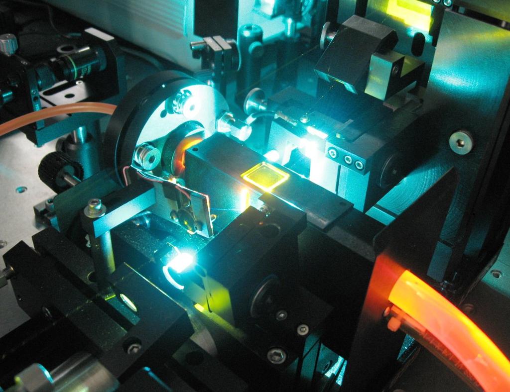 Fig. 5. Setup of a continuous-wave (cw) ring dye laser. [2] 다.
