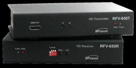100 meter 블루레이 Player 기가비트허브 RFV-650R HDMI 옵션 ( 추가사항 ) HD-SDI 지원, RS-485 PTZ 지원, 이동형배터리지원등 전원 DC 5V / 2A 장거리전송 ( 무선브리지사용 ) 비디오 Mixer RFLINK-600 RFV-650T 300Mbps RFLINK-600 HDMI 최대 25 Km 1 Giga bps