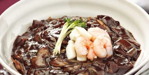 with Sea Cucumber, Shrimp & Vegetable 15,000 [ 추가另另加 Extra]