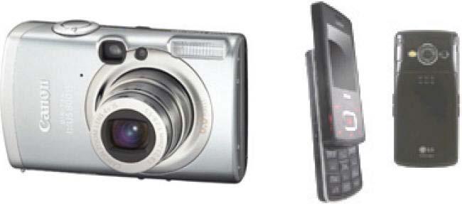 입력장치 - 디지털카메라 디지털카메라로찍은영상데이터는디지털화된정보 컴퓨터를이용하여직접처리가능