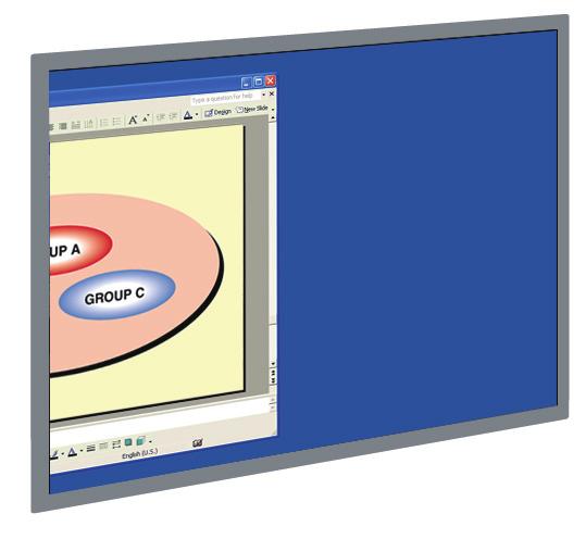 다른응용프로그램을표시하는절차 ( 계속 ) 3 왼쪽에 화면 [1] 이표시되고오른쪽에화면