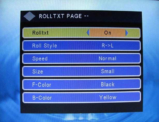 [Rolltxt Setup/ BColor ( 배경색 )] 자막의배경색을선택합니다. 빨강색 / 회색 / 자주색 / 투명 / 반투명 / 흰색 / 검정색 / 파란색 / 노란색중하나를선택합니다. 투명을선택시재생화면에배경색없이글자만보이게됩니다. [ 자막만들어보기 ] 자막은 WidowsXP 에서제공하는텍스트만들기프로그램으로만드실수있습니다.