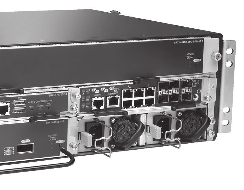 DATASHEET SRX1400 서비스게이트웨이 제품소개 SRX1400 서비스게이트웨이는통합기능, 완벽한 10 Gbps 성능, 컴팩트한외형, 경제성이요구되는중소형데이터센터, 엔터프라이즈, 통신사업자네트워크에적합한전문보안플랫폼입니다.