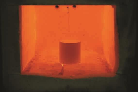 소환로의구성 Muffle : 가열강 heat chamber