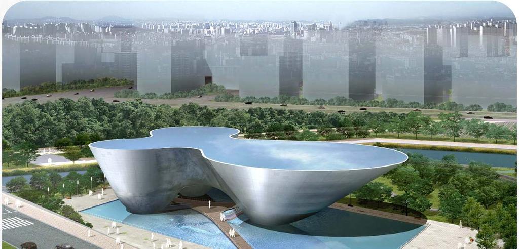 비정형프로젝트 : 인천도시축전기념관 (Tri Bowl) 설계 : 아이아크