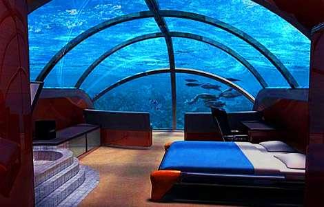 새로운기술에의한체험 포세이돈언더씨리조트 (Poseidon Undersea Resorts) : 해저호텔 피지 (Fiji)