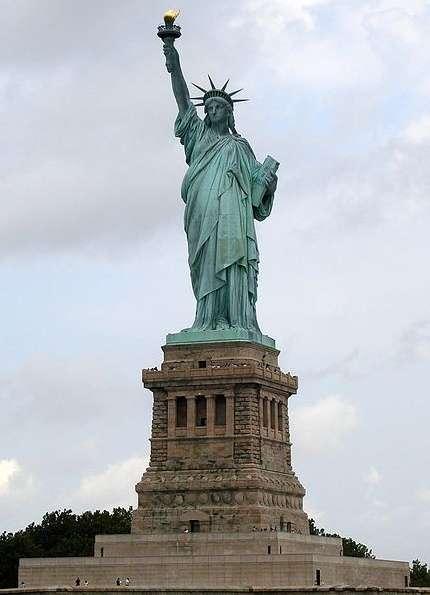 < 그림 > 미국자유의여신상 (Statue of Liberty,