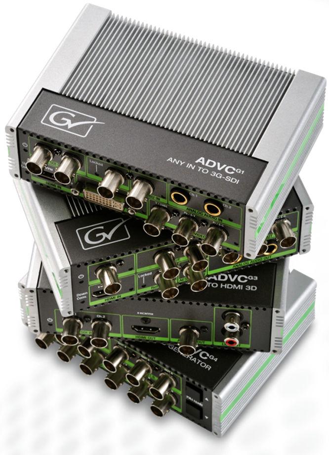 ADVC G-Series Multi-Purpose Digital Video Converters 최첨단기술을탑재한디지털비디오컨버터 ADVC 시리즈에새롭게추가된 G 시리즈는,