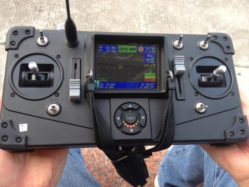 MD4-1000 Upgraded RC (Remote Controller) Upgraded 헬기의정보를 RC