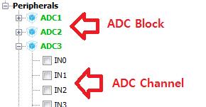 1 STM32 ADC 특성 모든 STM32 MCU 라인업에공통되는 ADC 특성을설명한다. 일부디바이스마다 ADC 특성에적용할수있는값에차이가있음에유의한다. ( 예, Sampling time, Conversion time 등 ) 1.