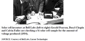 Hertz, ~1% 에너지변환효율 ) 1905 년 상대성이론에따른광전효과이론증명 (Einstein) 1954년 실리콘 p/n junction 태양전지개발 (Bell연구소, D.