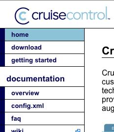 CruiseControl 다운로드 ( 이하 CC) CC
