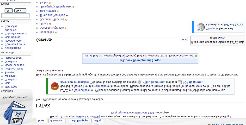 1. LATEX 2" 설치및참고자료 1.2. LATEX 2" 참고서적 http://en.wikibooks.