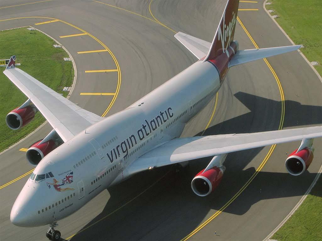 16 < 그림 > 버진항공 (Virgin Atlantic) 비행기