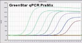 AccuPower GreenStar TM qpcr PreMix & 2X Master Mix 세계적으로인정받은바이오니아의 HotStart 특허기술을적용한 dsdna Binding Dye 방식의 Real-Time PCR Kit Description AccuPower GreenStar qpcr