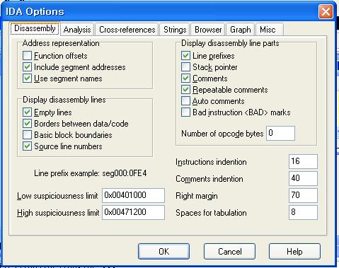 Basic Code Transformations Code Display Options Line