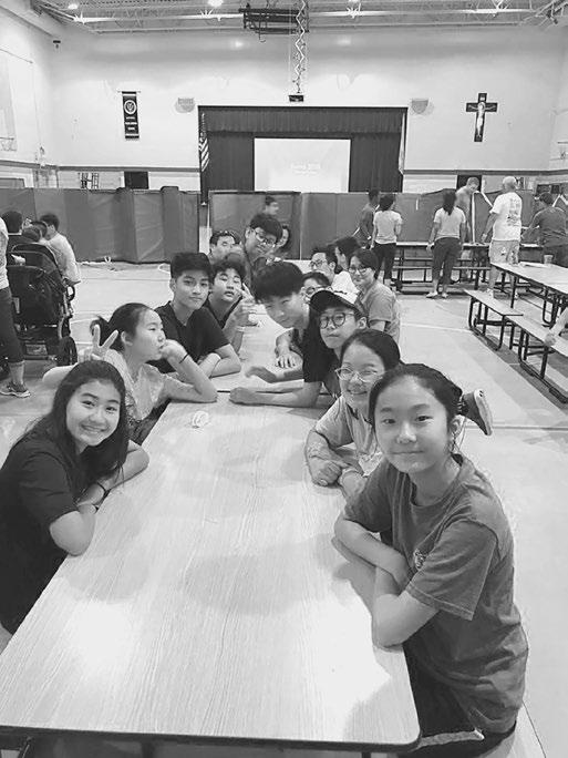 4 5 From July 8 to July 11, SERVE 2018, formerly known as Junior High Work Camp was held at St. Leo the Great Catholic church in Fairfax and it was a great success!
