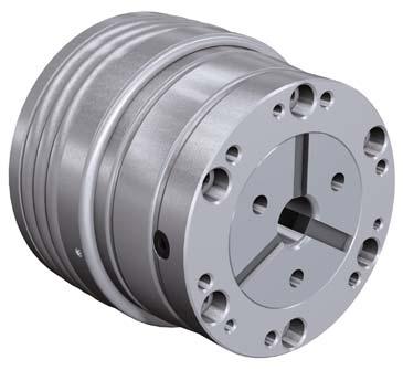 CORH Outside-Collet Chuck The COR chuck is I.D clamping chuck which has high surface, also it has strongclamping force during high r.p.m. precision.