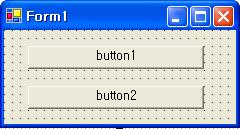 button1 을클릭하여폼의배경색을변경하고 button2 를클릭하여버튼의배경색을변경하는예제. [ 예제 9.10 - ColorDialogApp.