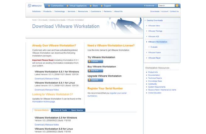 1. 사전준비 준비물 ⑴ VMWARE Workstation 6 이상버전 VMWARE
