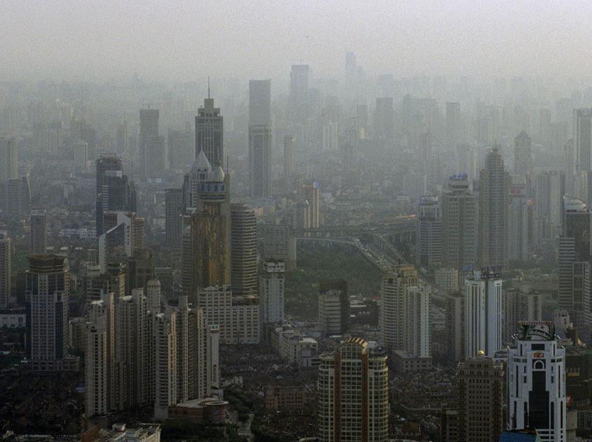 중국대기오염,
