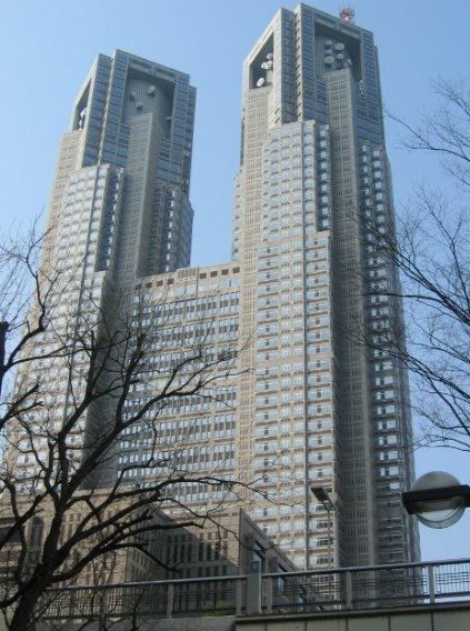 도쿄도초 ( 東京都庁 ), 신주쿠 NS 빌딩 ( 新宿 NS ビル ) 2011.02.