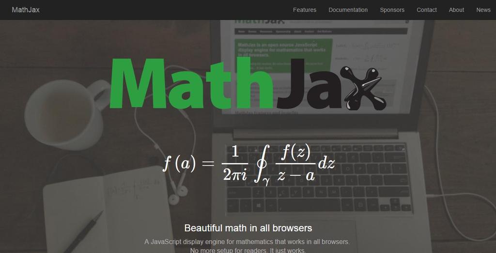 MathJax 를이용한수식표현 http://www.mathjax.org/ Source Code: https://github.