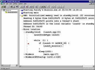Uninitialized Memory The hard way debugger variable The