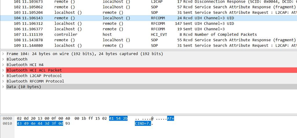 Bluetooth Packet