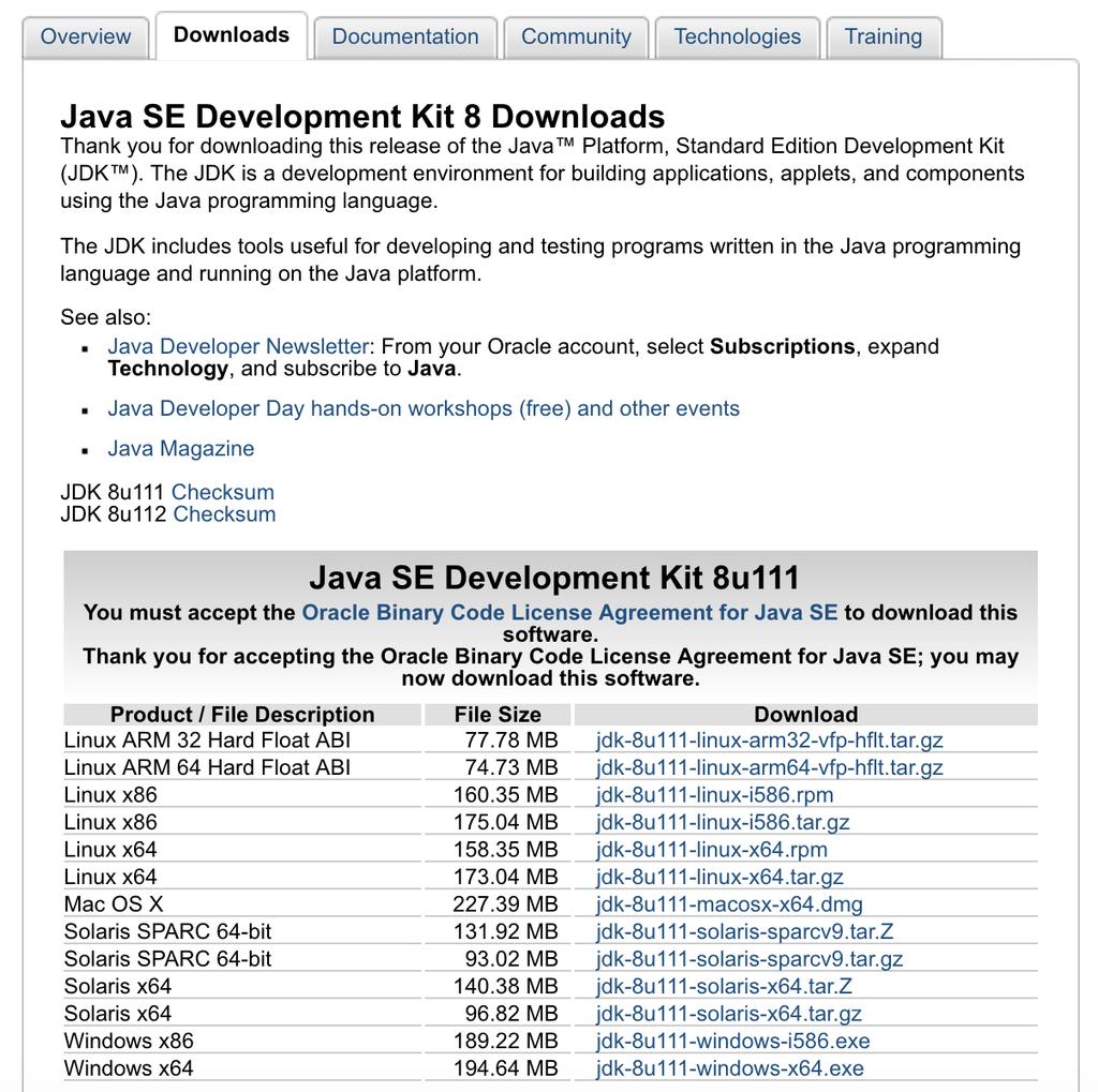 JDK(Java Development Kit)