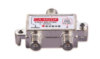 Mini Distributor CATV Equipments APPEARANCE CA-M2DF PERFORMANCE FEATURES 24 CA-M2DF Model Frequency Impedance
