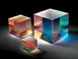 beamsplitters and Polarizers CUBE beamsplitters 두개의 right angle prism 을이용해제작된 Cube beamsplitter 는 5mm 부터 50mm 까지의크기로제작할수있으며입사각 0 인경우에도손쉽게결합됩니다.