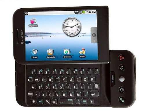 The Android Shock! HTC Dream (G1) Released Oct.