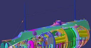 PLM 기술적용사례 Holland Project 미국 Electric Boat 사의초기잠수함모델에 PLM 적용사례
