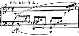 리듬은슈만의기본이자결합적인부분중하나로서대개전체적인섹션과작곡속에서볼수있다.