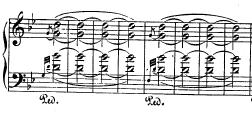 Einfach und Zart에는세가지방법에의한연주방식이존재하는데 Clara Schumann과 Bischoff의두에디션에는이러한옥타브들의진행이상성부를통해서계속된다.