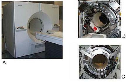 Fig. 3. The PET/CT system combines highest-performance PET and high-performance CT technology in a single, combined gantry. Fig. 1.