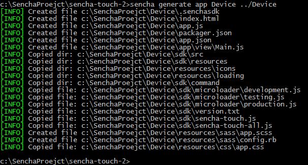 자이제부터본격적으로 Sencha Touch 2.0 SDK Tools 사용을해보도록합시다. c:\program Files\Apache Software Foundation\Tomcat 6.0\webapps\SenchaProject\sencha-touch-2> sencha generate app Device.
