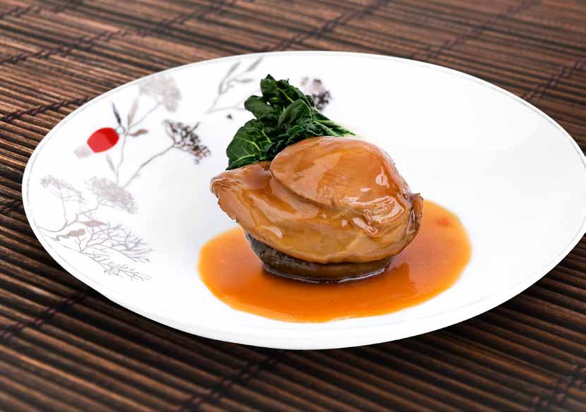 Braised whole abalone in supreme