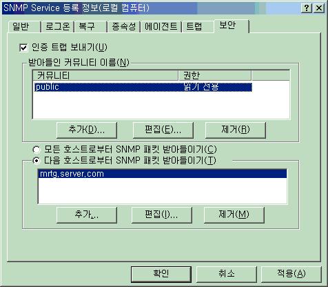 SNMP com2sec mynetwork