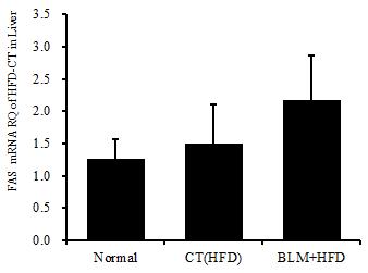158 A study of the effect on obesity in taeeumin animal-experimental model induced lung fibrosis with Bleomycin (A) C/EBP-a (B) AP2/FABP4 (C) FAS (D) Leptin (E) PPAR-γ (F) UCP2