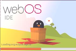 webos TV App 개발 IDE 를통한 App 개발 Eclipse 기반상단의 webos menu