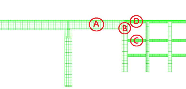 Table 2와 3에서열차가역사구조물에접근할수록전달되는진동량이점차증가하는경향을보이나, 최대값은정차시 5%, 통과시 2% 로매우작음을알수있다. 또한열차정차시보다통과시의가속도응답이크게나타나, 열차의속도가진동가속도에영향을미치고있다는것을알수있다. 므로이때의진동값만을비교에고려하였다.